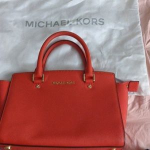 Brand New orange mk bag with dustbag